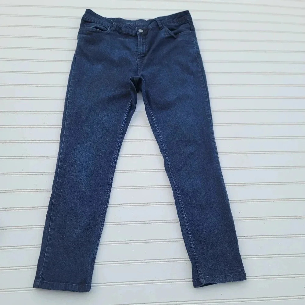 Route 66 Womens Stretch Jeans Size 31 Slim Fit Ankle 31"×26"